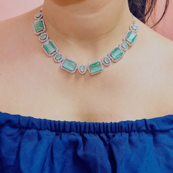Emerald Shine AD Set | Green & Silver - Image 2