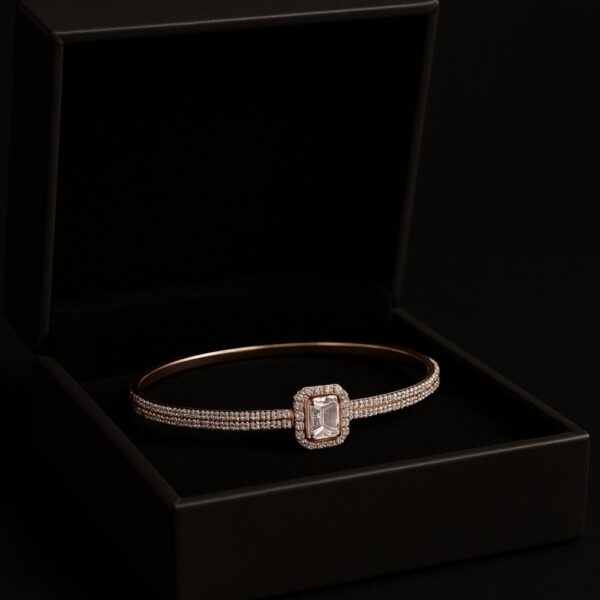 Eleganza - American Diamond Statement Bracelet